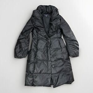 Ralph Lauren Blue Label Women's Down Coat Black Long Puffer M